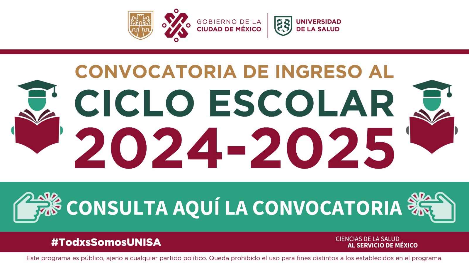 Publica Unisa Convocatoria De Ingreso Al Ciclo Escolar